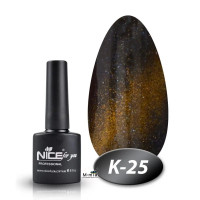 Гель лак Nice кошачий глаз К - 25